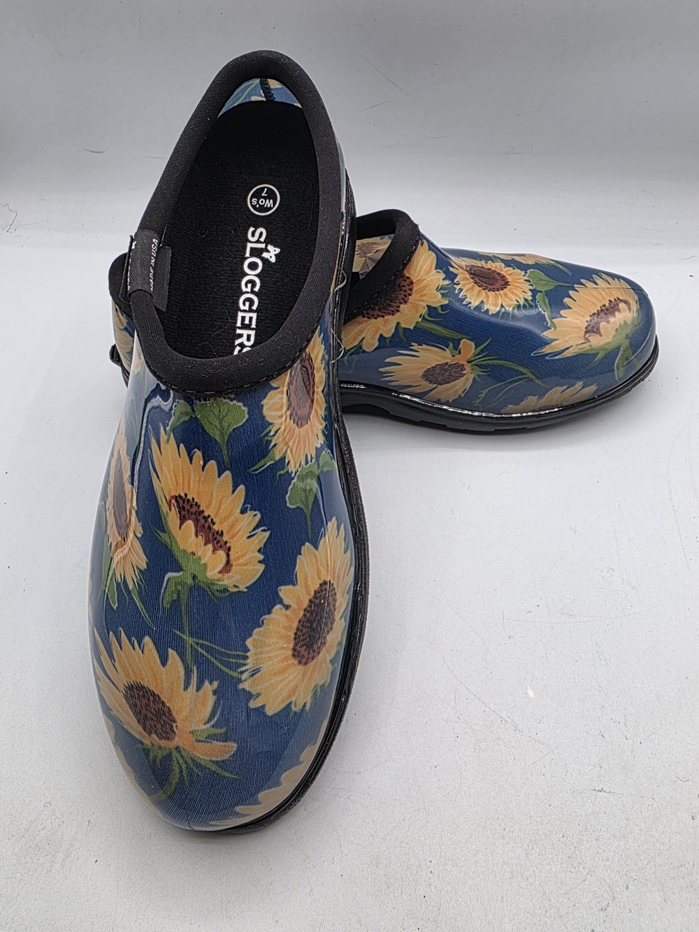 Sloggers Women's Sunflower Print Rain and Garden Shoes Size 7
